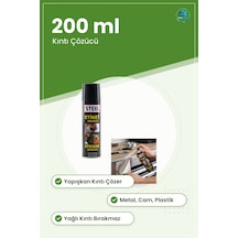Etiket Sökücü Yüzey Temizleyici Sprey 200 Ml Yapışkan Kalıntı Çöz Tekli