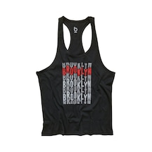 Bluu Fitness Gym Tank Top Sporcu Atleti Nydream Siyah