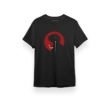 Cowboy Bebop Spike Spiegel Space Siyah Kısa Kol Erkek Tshirt 001