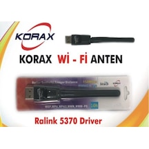 Korax Kx-2002 Wi-Fi Aten 2.4 Ghz 150 Mbps Uydu Alıcıları için