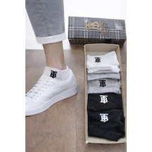Burberry Unisex 6'lı Çorap ÇoK Renkli