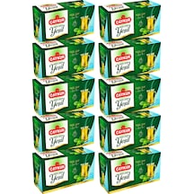 Herdem Yeşil Çay Süzen Poşet Naneli 1,6gr 25 Adet Onlu Paket