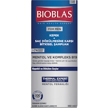 Bioblas For Men Kepeğe Karşı Etkili Mentol Ve Kompleks Şampuan 360 ML