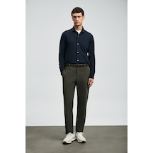Lufian Carl Erkek Basic Gömlek Regular Fit Lacivert Lacivert 112010668100200 Lacivert