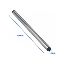 Çelik Sensör Başlığı 4x50mm Kılıf Sıcaklık Isı Sensör Kutusu Metal Tüp Boru D818b20 Ntc Lm35 Pt100