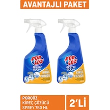 Porçöz Kireç Çözücü Sprey 2 X 750 Ml