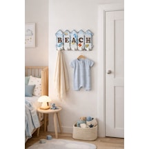 Ev Dekorasyon Askılık Çocuk Bebek Odası Deniz Temalı Mavi - 635469764 Mavi