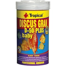 Discusgran D-50 Plus Baby Yavru Discus Balıkları İçin Renklendirici Yem 100 Ml