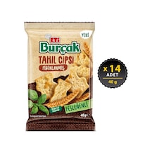 Burçak Fesleğenli Tahıl Cipsi 40 G X 14 Adet