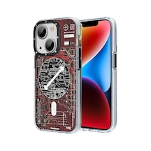 Youngkit iPhone Uyumlu 14 Plus Kılıf Magsafe Şarj Özellikli YoungKit Technology Serisi Kapak Youngkit-TA82100