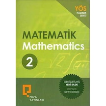 Yös Hazırlık Serisi Mathematics 2 Puza Yayınları