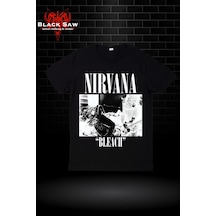 Noıssey Nirvana Grunge Kodsiyahsaw Siyah