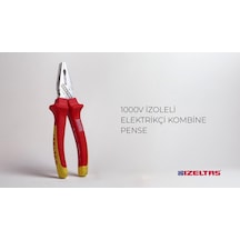 Izeltaş Pense 1000W Izoleli 160 Mm 3020 12 6160