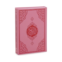 Kızım İçin Pembe Kuranı Kerim - Sade Arapça - Orta Boy - Sesli Kuran - Bilgisayar Hatlı