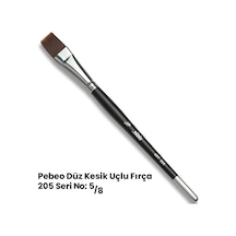 Pebeo 205 Seri Düz Kesik Uçlu Fırça No 5-8
