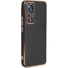 Uryport Xiaomi Mi 12t Pro Kılıf Volet Silikon - Siyah