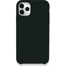 Newface Apple İphone 11 Pro Max Kılıf Lansman Legant Silikon - Koyu Yeşil