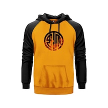 Team Solomid Fire Sarı Reglan Kol Unisex Sweatshirt Hoodie Sarı
