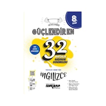 8. Sınıf İngilizce Güçlendiren 32 Haftalık Kazanım Denemeleri  -  Mehmet Tuğay  -  Ankara Yayıncılık