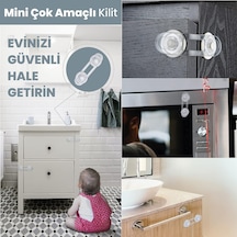 İdeal Baby 10 Parça Bebek Güvenlik Seti, Çok Amaçlı Çocuk Emniyet Kilidi