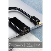 Mini Displayport Hdmı Dönüştürücü Adaptör Siyah Mndp2hd