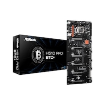 Asrock H510 Pro BTC+ Intel H510 3200 MHz DDR4 Soket 1200 ATX Mining Anakart Asrock H510 Pro BTC+ Intel H510 3200 MHz DDR4 Soket 1200 ATX Mining Anakart