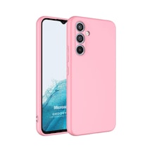 Samsung Galaxy A14 İçin Kılıf Groovy Soft Pembe Galaxy A14 İle Uyumlu Kılıf - Pembe Diğer