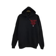 The Weekend Wasted Times Baskılı Kapüşonlu Sweatshirt