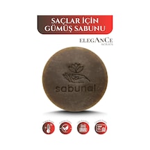 Sabunal Gümüş Sabunu Saçlar İçin - Nemlendirici ve Dökülme Karşıtı Doğal Sabun 100 G