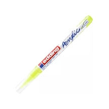 Edding Markör Akrilik İnce Uçlu 1-2 Mm Fosforlu Sarı 065 5300 Çok Renkli