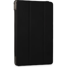 Samsung Galaxy Uyumlu Tab A9 Kılıf Tablet Smart Kılıf - Siyah