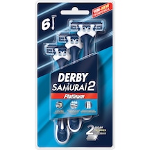 Derby Samurai Platinum 2 Blister 6'lı 4 Adet