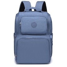 Smart Bags 3000 Krınkle Kumaş Anne Ve Bebek Bakım Çantası (Jeans)-Jean