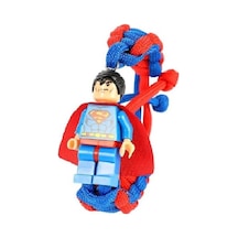 Schulzz Superman Lego Figürlü Lastikli Bileklik Çok Renkli