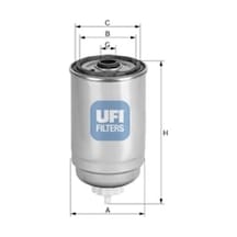 Ufı 24.401.00 Mazot Filtresi Transit Turbo T12 T15 2.5 Td 97 01 Ff5483