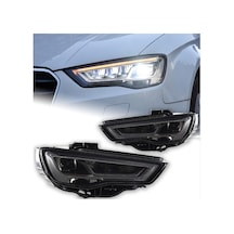 Autogp Audi A3 Ön Far Lambası Facelift Model Ledli Matrix 2013 / 2017 8v Tak Çalıştır