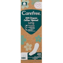 Carefree Organic Uzun 24'lü Günlük Ped