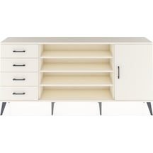 Arges Konsol 6 Raflı 4 Çekmeceli Tek Kapaklı 176x30x83 Aytaşı-aytaşı/aytaşı Aytaşı/aytaşı