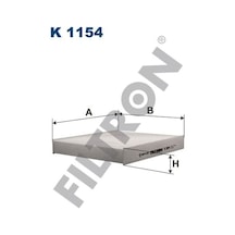 FILTRON K1154 Polen Filtresi Focus Cmax 1.6-1.8-2.0-1.6-2.0 TDCI-Mondeo IV 18-20 TDCI-Galaxy II-Smax 1.8-2.0 TDCI