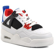 Aspor Retro-f Beyaz-siyah Çocuk Sneaker 001