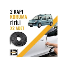 Renault Kango 2008-2021 Kapı Koruma Fitili-iki Kapı-siyah-bm0904