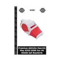 Premium Aktivite Hazırlık Maç 9203-3008 Fox 40 Düdük İpli Bey/kırm