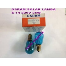 Osram  220V 25W E 14 Solar Lamba 2 Adet