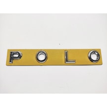 Volkswagen Polo Arma Bagaj Yazısı Y.m. Yapıştırma 16.2cmx2.2cm 8984b