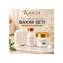 3'lü Bakım Seti Cilt Beyazlatıcı Ve Leke Karşıtı Beauty Cream + Süt Serumu + Sabun - 695206975