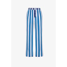 Penti Mavi Vacation Striped Pantolon Pijama Altı Bl97