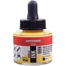 Amsterdam Akrilik Mürekkep : Acrylic Ink : 30ml : Naples Yellow D