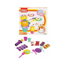 Crafy Buzzy Muzzy Dondurma Oyun Hamuru Seti 200 G 22 Parça Çok Renkli