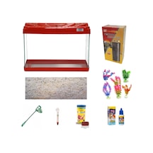 Kanki Pet KP5018 Ekonomik Hazır Set Kırmızı 50 CM
