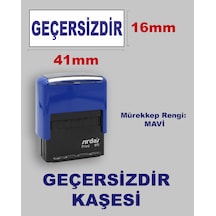 Geçersizdir Kaşesi, 911 41mm 16mm Mavi Keçeli Otomatik Kaşe
